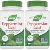 Nature’s Way Peppermint Leaf, Traditionally Used to Soothe Digestion*, 700 mg per 2-Capsule Serving, Peppermint Supplement, Non-GMO Project Verified, 100 Vegan Capsules (Packaging May Vary)(100 Count (Pack of 2))