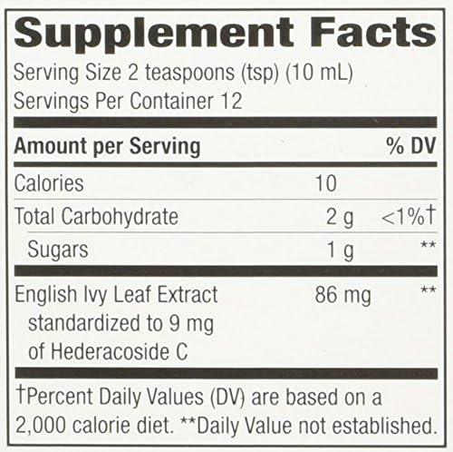 image:imageNatures Way Bronchial Soothe Ivy Leaf Extract Syrup Supports Respiratory Health Supports Clear Bronchial Passages NonDrowsy 4 Fl Oz Packaging May Vary4 Fl Oz Pack of 2