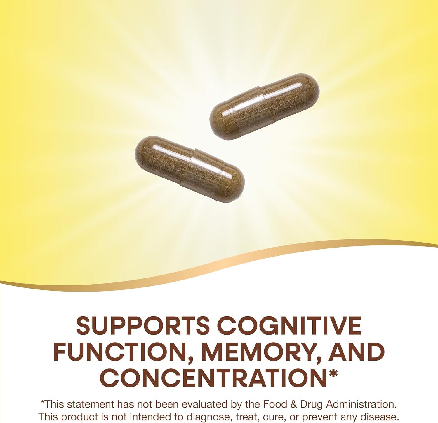 image:imageNatures Way Ginkgo Premium Extract Supports Memory amp Concentration 120 mg Ginkgo Biloba Extract per 2Capsule Serving with Gotu Kola Vegan No Gluten 60 Capsules Packaging May Vary
