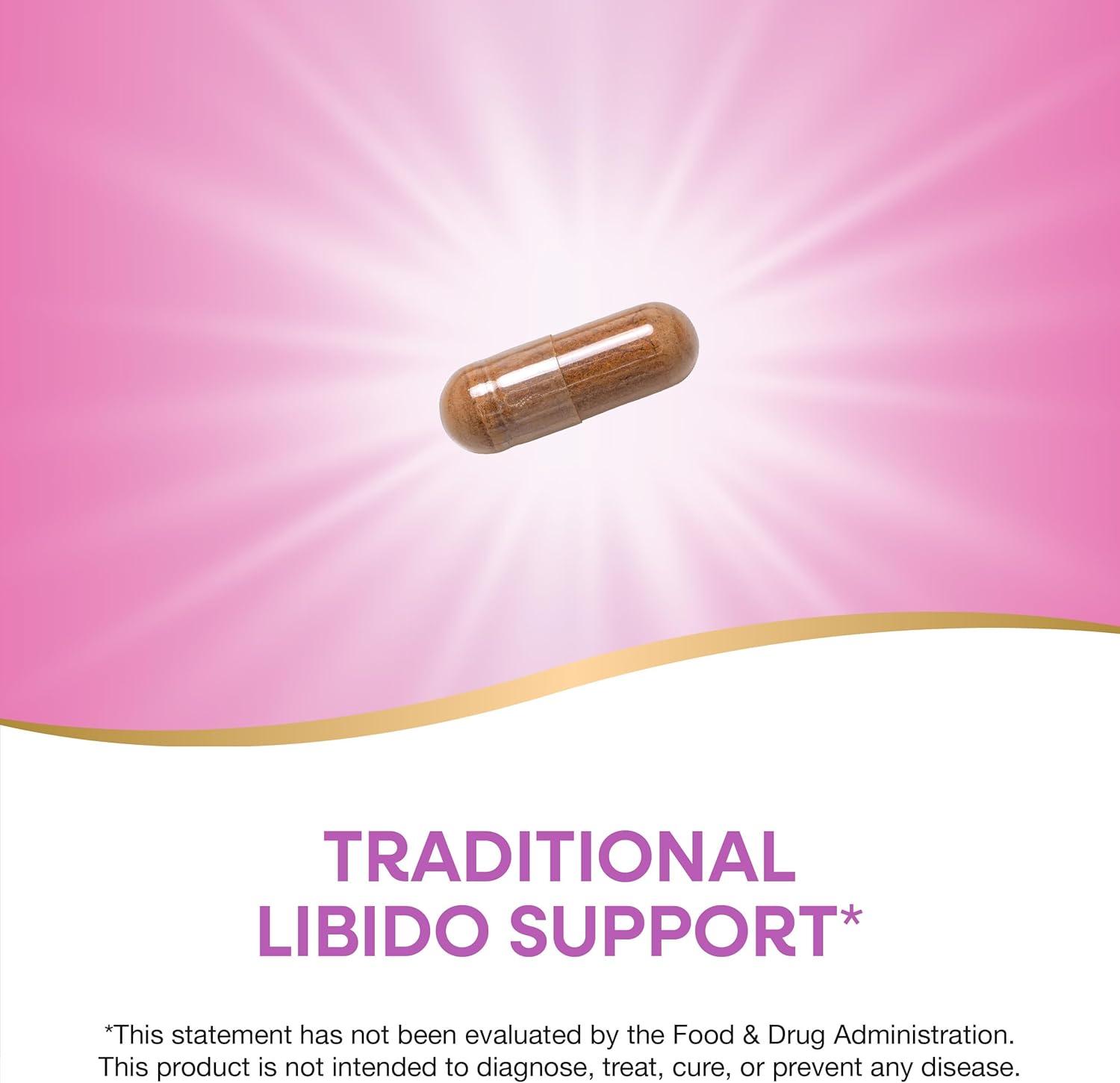 image:imageNatures Way Maca Root Traditional Libido Support 525 mg per Serving NonGMO Project Verified 100 Vegan Capsules Packaging May Vary