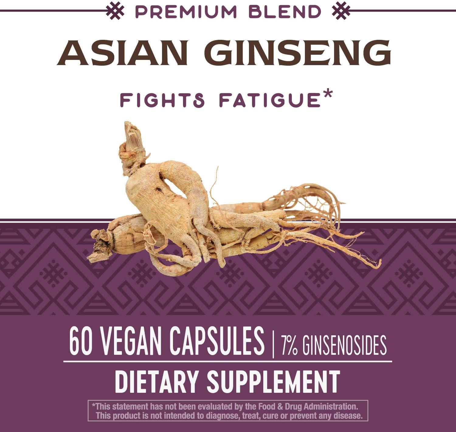 image:imageNatures Way Premium Herbal Asian Ginseng Fights Fatigue 60 Capsules
