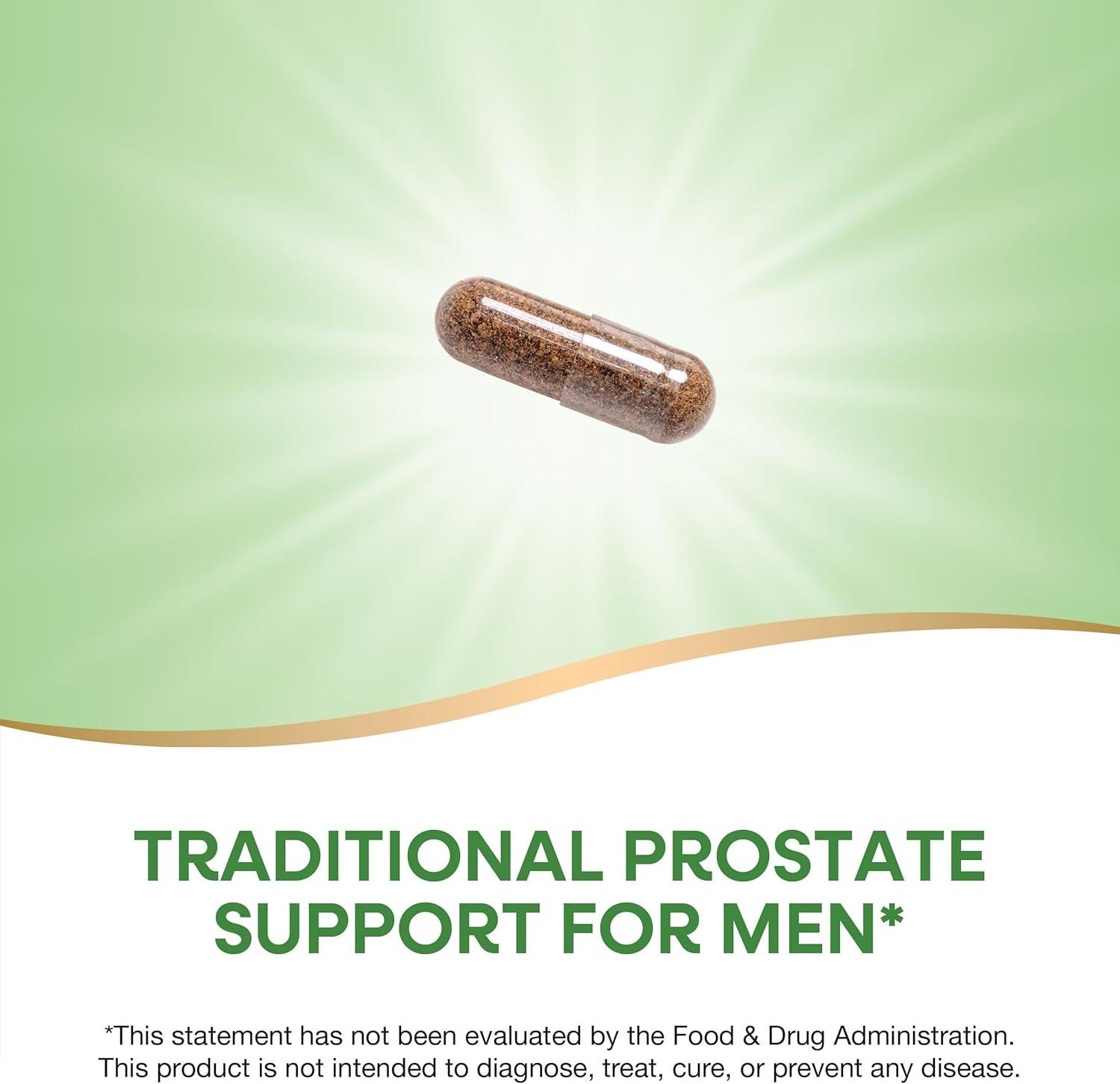 image:imageNatures Way Saw Palmetto Berries Traditional Prostate Support 585 mg per serving NonGMO Project Verified Vegan 180 Capsules180 Count Pack of 1