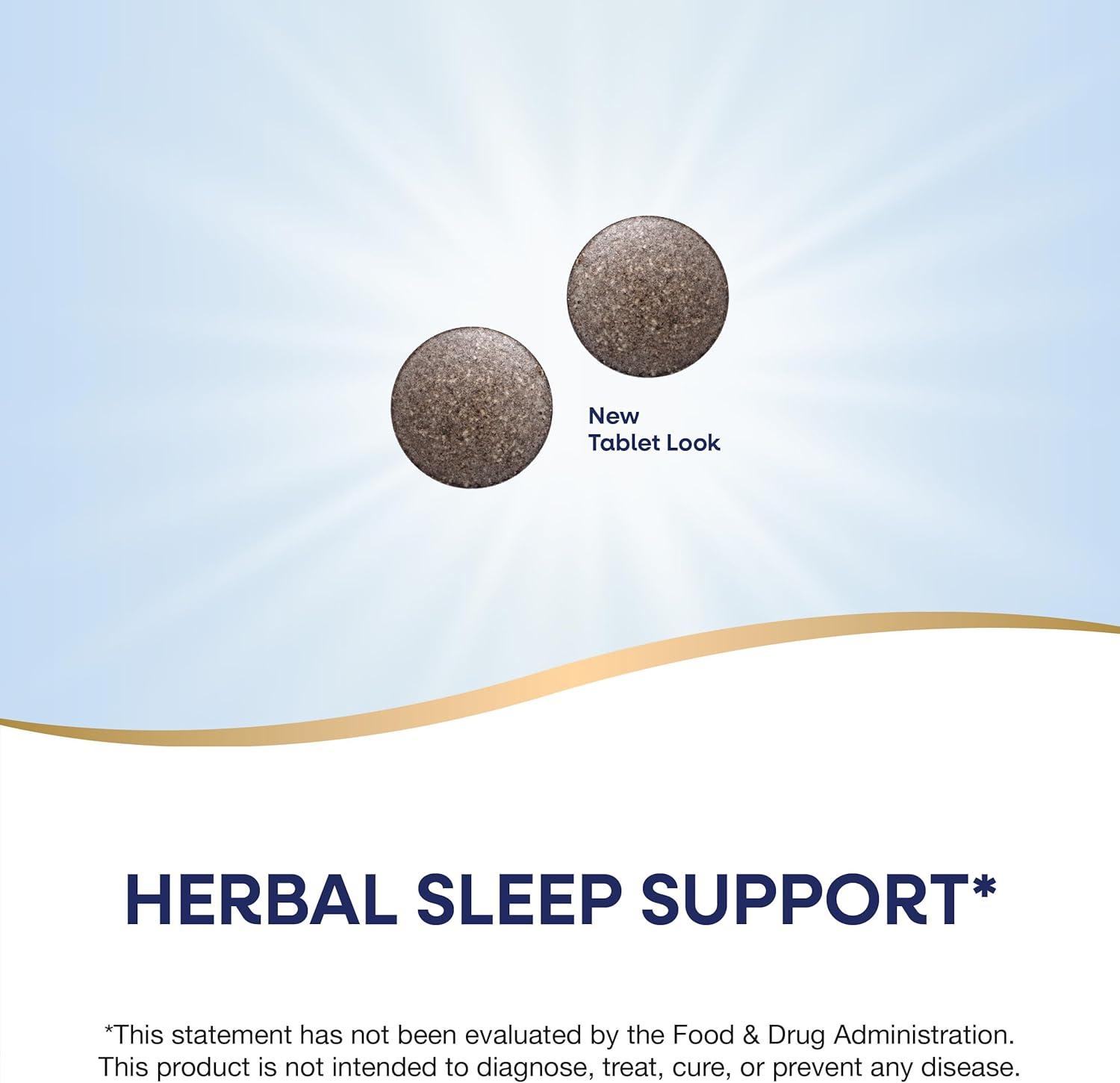 image:imageNatures Way Valerian Nighttime Premium Blend Herbal Sleep Support Supplements 320 mg of Valerian Extract per 2tablet serving GlutenFree 100 Tablets Packaging May Vary
