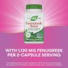 Nature’s Way Fenugreek Seed Supplement, Fenugreek for Traditional Breastfeeding Lactation Support*, Non-GMO Project Verified, Vegan, 100 Capsules (Packaging May Vary)(100 Count (Pack of 1))