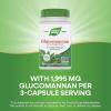 Nature’s Way Herbal Glucomannan from Konjac Root Capsules, Promotes Feelings of Fullness*, 1,995 mg per 3-Capsule Serving, Non-GMO Project Verified, Vegan, 100 Capsules (Packaging May Vary)