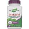 Nature’s Way Ginkgold Advanced Ginkgo Extract, Supplements for Support of Memory and Focus*, Ginkgo Biloba Extract, Supports Focus & Cognitive Function*, 150 Tablets (Packaging May Vary)