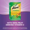 Nature’s Way Alive! Vitamin C Supplement Made with Organic Acerola Cherries, Immune Support*, Antioxidant Support*, 100% Fruit Source Vitamin C, 120 Capsules (Packaging May Vary)