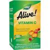 Nature’s Way Alive! Vitamin C Supplement Made with Organic Acerola Cherries, Immune Support*, Antioxidant Support*, 100% Fruit Source Vitamin C, 120 Capsules (Packaging May Vary)