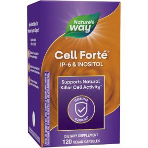 Nature’s Way Cell Forté IP-6 & Inositol Immune Support Supplement with Calcium, Phosphorus, and Magnesium*, Gluten-Free, Vegan, 240 Capsules (Packaging May Vary)(120 Count (Pack of 1))