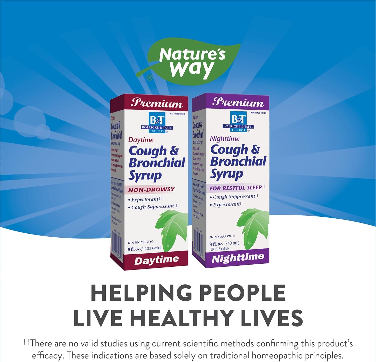 image:imageNatures Way BampT Nighttime Cough amp Bronchial Syrup for Restful Sleep Homeopathic Purple Cherry 80 Fl Oz8 Fl Oz Pack of 1