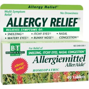 Nature’s Way Boericke & Tafel Allergiemittel AllerAide, Allergy Relief††, 40 Tablets