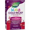 Nature’s Way Kids Cold Relief Chewables, Umcka, Ages 6+, Shortens Duration and Reduces Severity, Multi-Symptom Cold Remedy, Non-Drowsy, Cherry Flavored, 30 Tablets