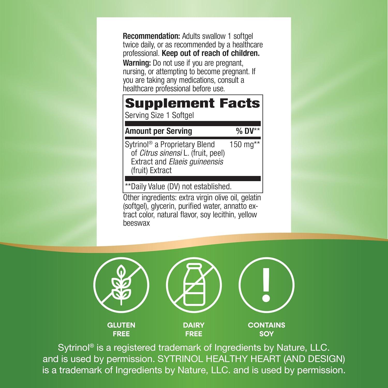 image:imageNatures Way Sytrinol Cholesterol Control Premium Blend 60 Softgels