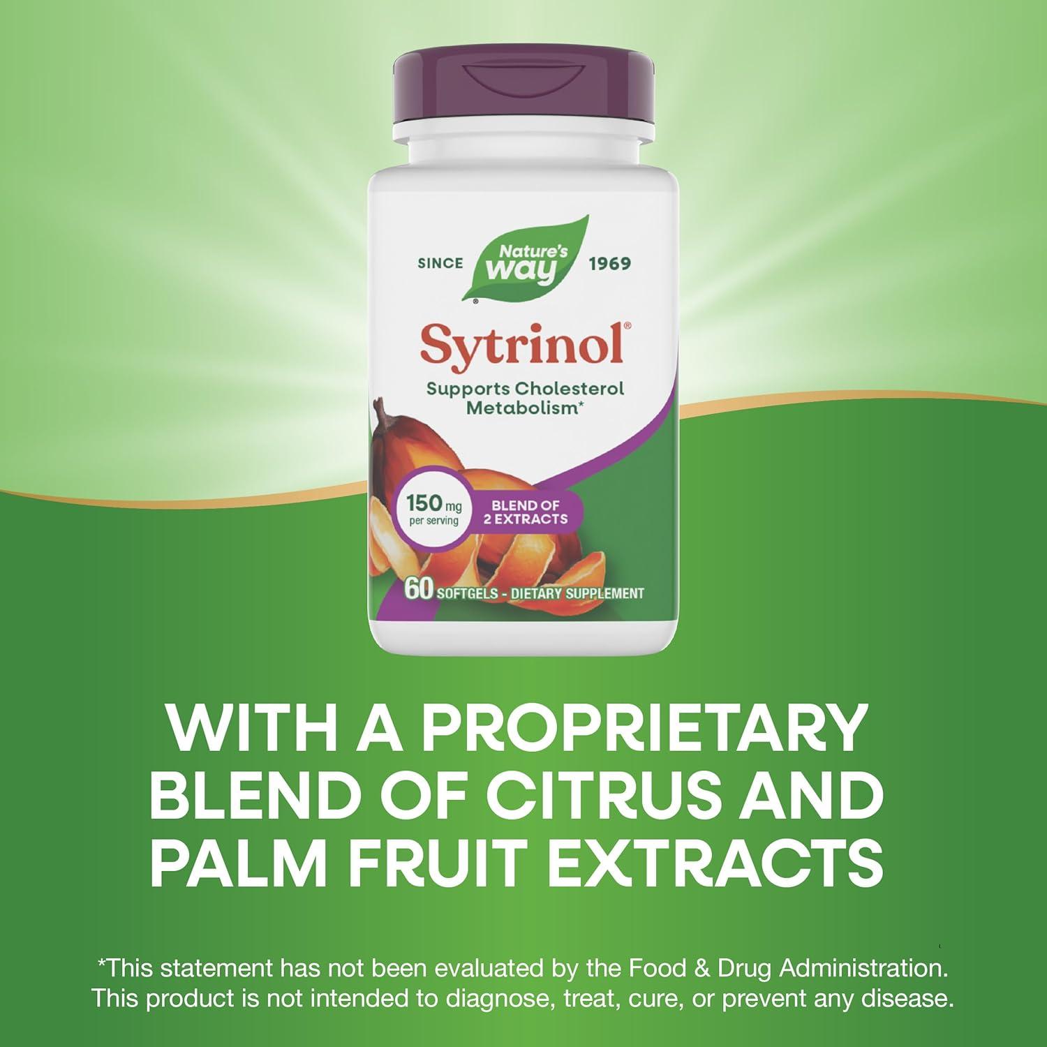 image:imageNatures Way Sytrinol Cholesterol Control Premium Blend 60 Softgels